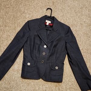 Ann Taylor LOFT - Theory Dark Blue Women's Blazer